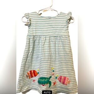 Mini Boden. 12-18 month LIKE NEW. Summer dress. See photos for full condition.